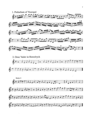 Der Fluyten Lust-hof - Bd. 1 - Jacob van Eyck - Partition