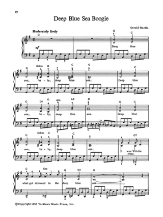 Joy of Boogie & Blues - Volume 1 - Partition - Piano