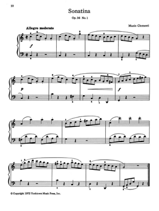 The Joy of sonatinas - Partition - Piano