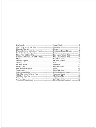 The joy of musicals - Partition - Comédie musicale