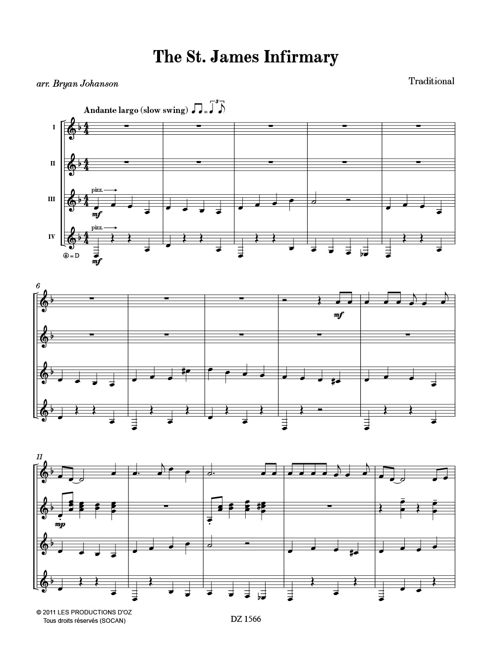 Something Wondrous Fair / The St. James Infirmary - B. Johanson
