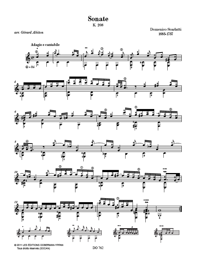 Sonates Volume 2 - SCARLATTI - Partition - Guitare