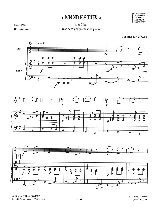 Modestie - Jacques Devogel - Partition - Flûte traversière