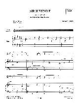 Air Juvénile - Michel Mériot - Partition - Clarinette