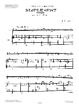 Simplement - A. Ribault - Partition - Violon