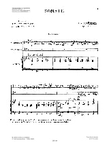 Sonate en sol mineur - 2 Cellos piano - HAENDEL - Partition - Trios