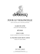 Pour le violoncelle - DEBUSSY - Partition - Violoncelle