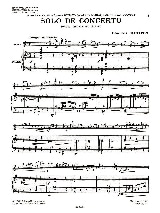 Solo de Concerto en ré mineur - Charles Brown - Partition - Violon