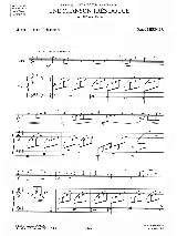 Une chanson très douce - Gérard Meunier - Partition