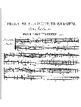 Pièces pour flûte traversière - Jacques (Le romain) Hotteterre