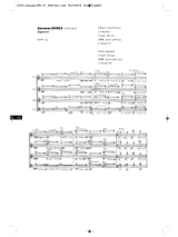 Esquisses - Emmanuel Nunes - Partition - Grand format