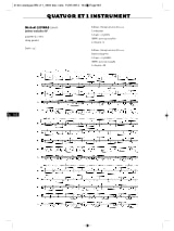 Les Lettres Enlacées 4 - Michaël Levinas - Partition - Quintettes