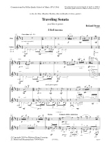Traveling Sonata - Roland Dyens - Partition - Duos