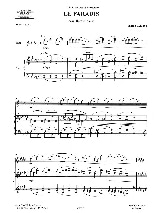 Le Paradis - Emilie Lelouch - Partition - Flûte traversière