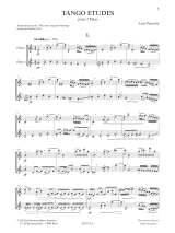 Tango-Etudes - 2 Flûtes - Astor Piazzolla - Partition