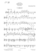 Sonate - Guitare - Maximo Diego Pujol - Partition - Guitare
