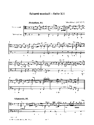 Scherzi musicali, suites XII-XIV - Johan Schenck - Partition