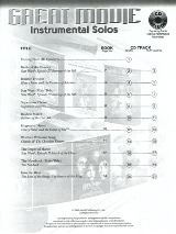 Great movie instrumental solos - Partition - Saxophone