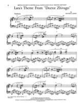 Lara's Theme - Docteur JIvago - Maurice Jarre - Partition