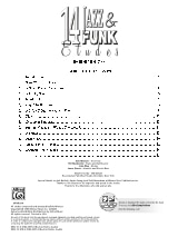 14 Jazz & Funk Etudes - Bob Mintzer - Partition - Saxophone