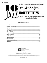 10 Easy Jazz Duets - La Porta J. / Nielsen G. - Partition - Saxophone