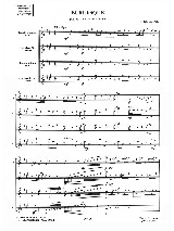 Burlesque - Robert Planel - Partition - Saxophone