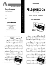 Chœur des pèlerins - Tannhäuser - WAGNER - Partition - Trombone