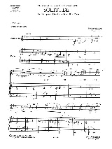Solitude Opus 51 - Michel Mériot - Partition - Saxophone