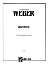 Romance - Carl Maria Von Weber - Partition - Trombone