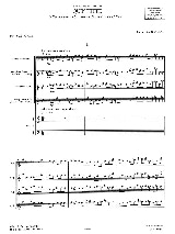 Quintette - Gérard Gasparian - Partition - Saxophone