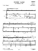 Tendre Valse - Claude Pascal - Partition - Saxophone