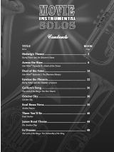Movie instrumental solos - Partition - Piano