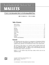 Fundamental Solos For Mallets - Mitchell Peters - Partition