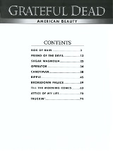 American Beauty - Grateful Dead - Partition - Pop / Rock