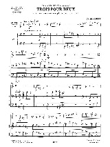 Trois Pour Deux - Jeanine Rueff - Partition - Saxophone