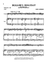 Bugler's Holliday - Leroy Anderson - Partition - Trompette