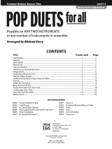 Pop duets for all - 2 Trombones - Partition - Trombone