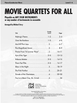 Movie quartets for all - Partition - Hautbois