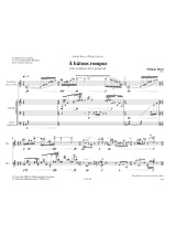A Bâtons Rompus - Philippe Hurel - Partition - Saxophone