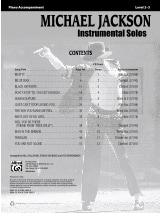 Michael Jackson - Instrumental solos - Michael Jackson - Partition