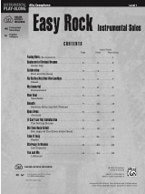 Easy Rock - Instrumental solos - Saxophone - Partition - Saxophone