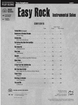 Easy Rock - Instrumental solos Level 1 - Partition - Saxophone