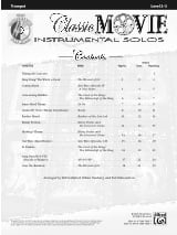 Classic movie - Instrumental solos - Partition - Trompette
