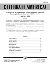 Celebrate America! Book 1 - Martha Mier - Partition - Musique du monde