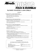 Alfred's basic solos and ensembles volume 1