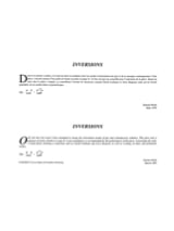 Inversions - Etienne Rolin - Partition - Saxophone