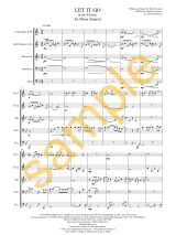 Let It Go from Frozen - Brass Quintet - DISNEY - Partition