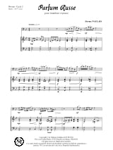 Parfum Russe - Jérôme Naulais - Partition - Trombone