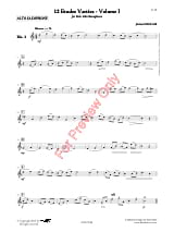 12 Etudes Variées - Volume 1 - Jérôme Naulais - Partition - Saxophone