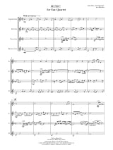 Music was my first love - Saxophone Quartet - John Miles - Partition